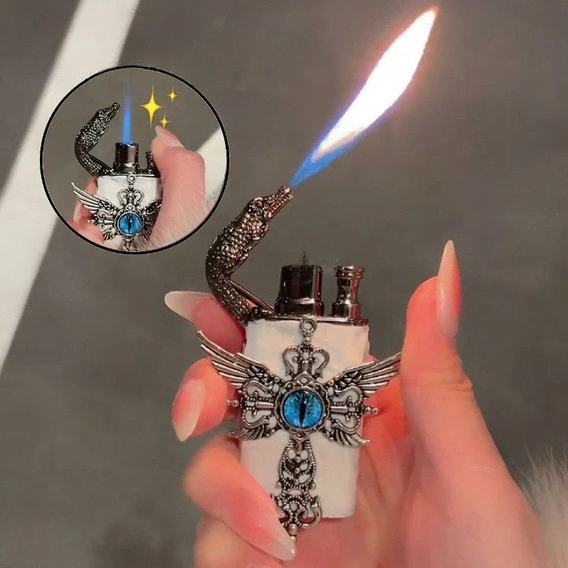Angel Wings Vintage Double Flame Lighter - Image 0