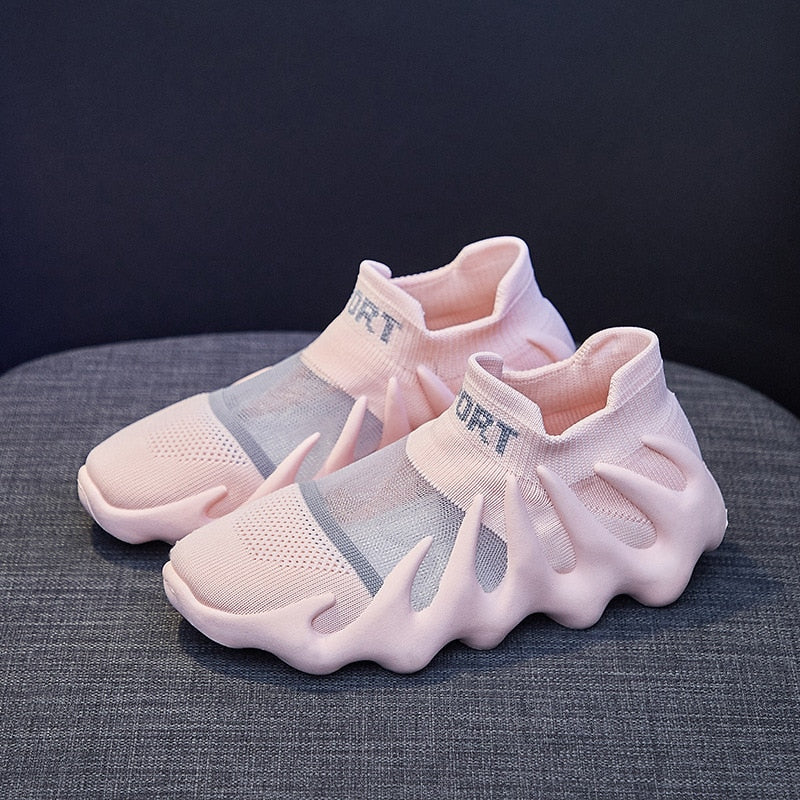 Futuristic Korean Style Comfy Breathable Shoes - Image 2
