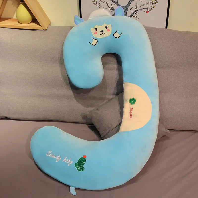 Oversized Cuddle Monster Snuggly Plush Pillow