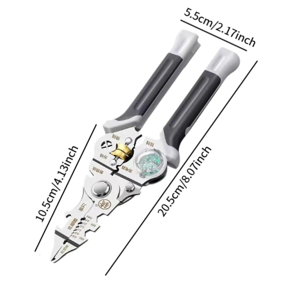 Multi-Task Wire Stripper Voltage Detector Plier - Image 6