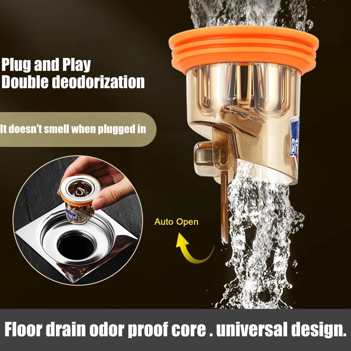 Anti-Odor Clean Bathroom Floor Drain Filter