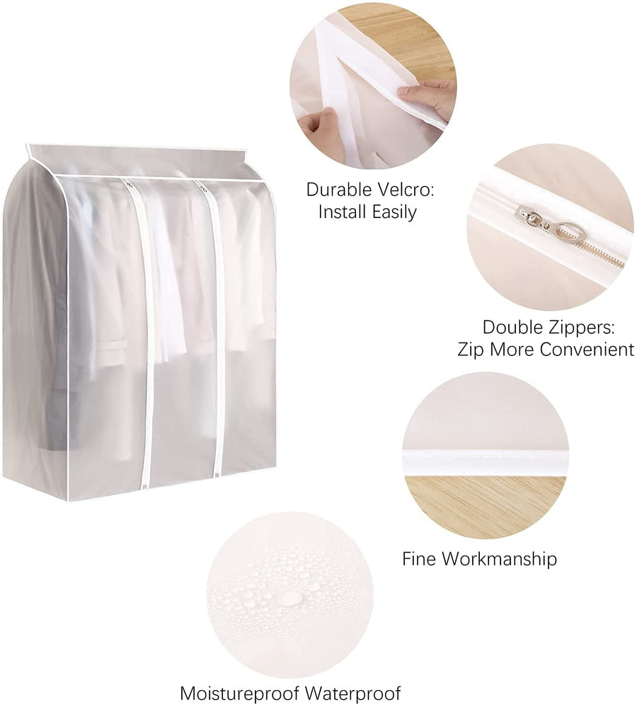 Home Organizer Dust Cover Clothes Storage Wardrobe Bag - Image 6