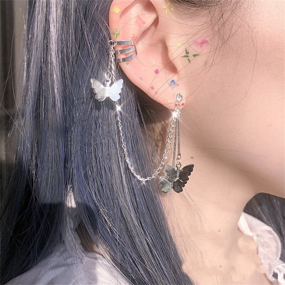 Radiance of Nature Butterfly Earrings