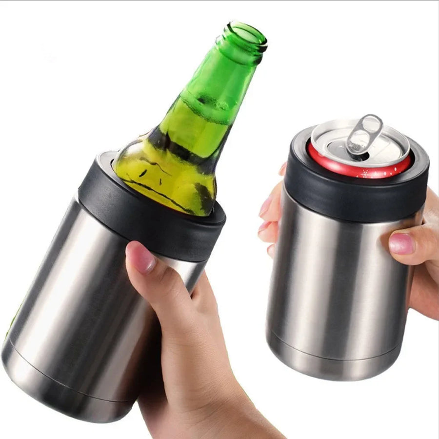 Double Premium Stainless Steel Layer Bottle Cooler - Image 4