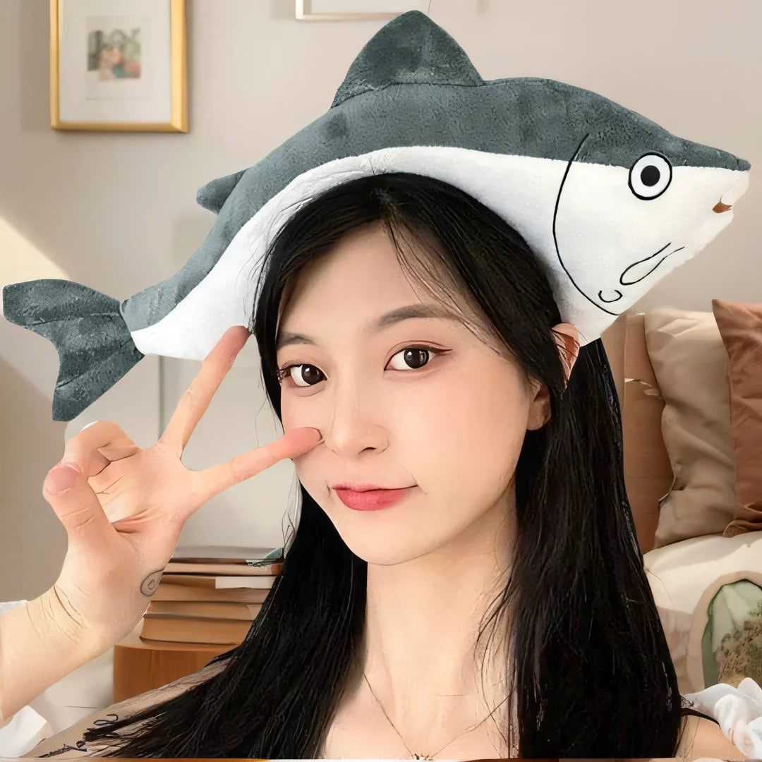 5Pcs Confused Fish Wash Headbands