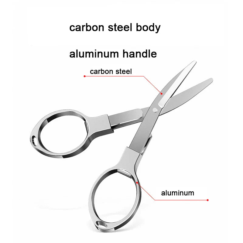 Mini Snip Stainless Scissors Keychain