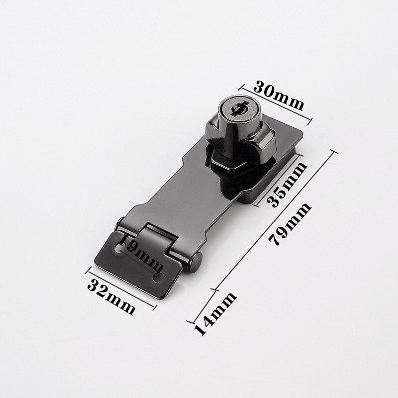 Cabinet Secure Stainless Steel Heavy Duty Drawer Lock - Image 5