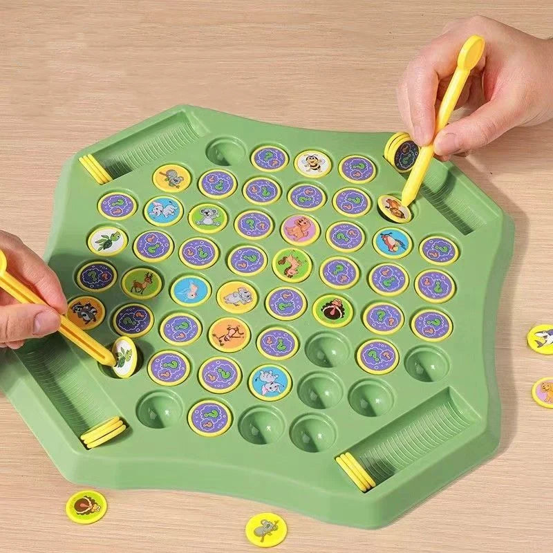 Pop Match Kids Strategy Pattern Board Game - Image 1
