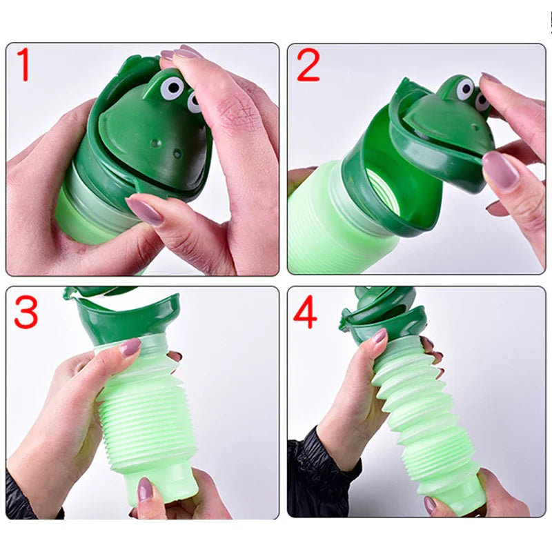 Emergency Travel Portable Reusable Kids Camping Toilet - Image 3