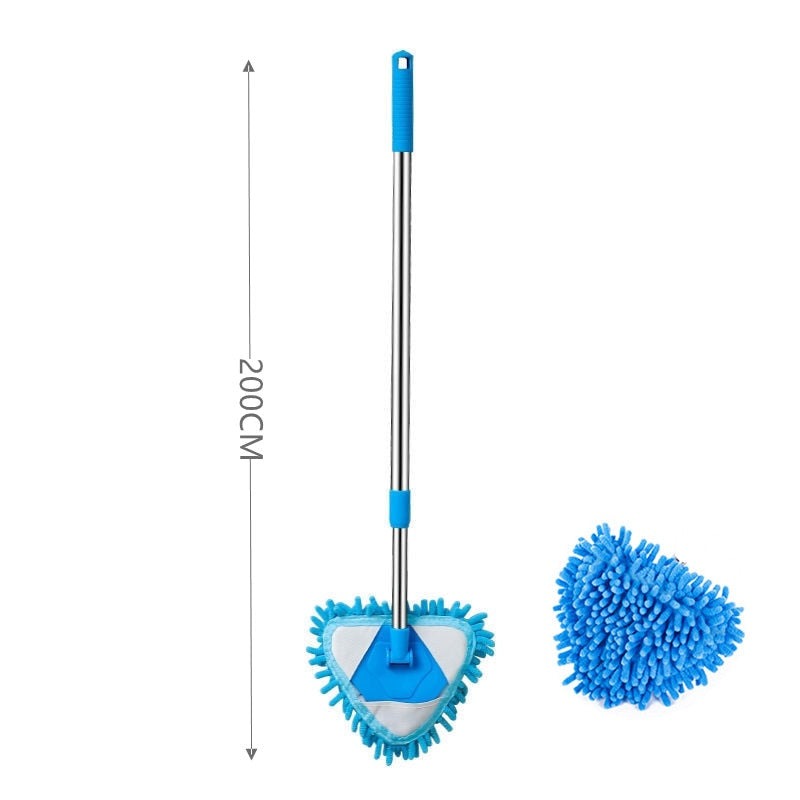 Rotatable Telescopic Stainless Steel Cleaning Mop - Image 10