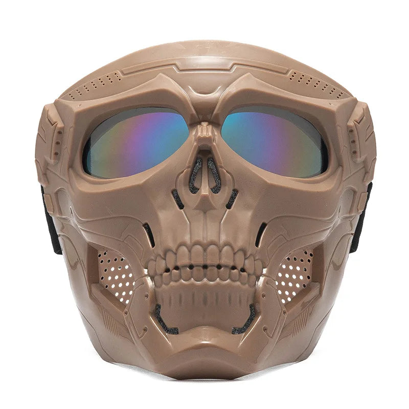 Skull Horror Off-Road Motorcycle Mask - Image 9