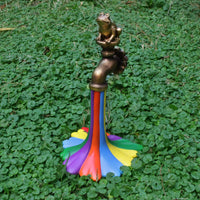 Rainbow Waterfall Faucet Garden Statue - Image 4