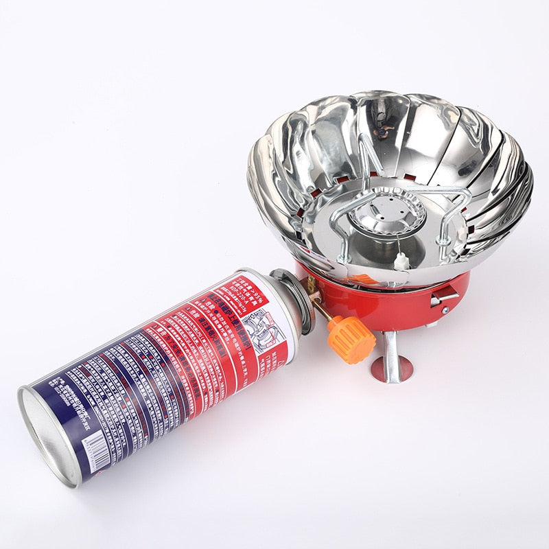 Portable Camping Travel Mini Gas Stove - Image 5