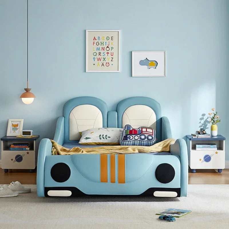 Turbo Race Car Cozy Dreamy Kids Bed - Image 2