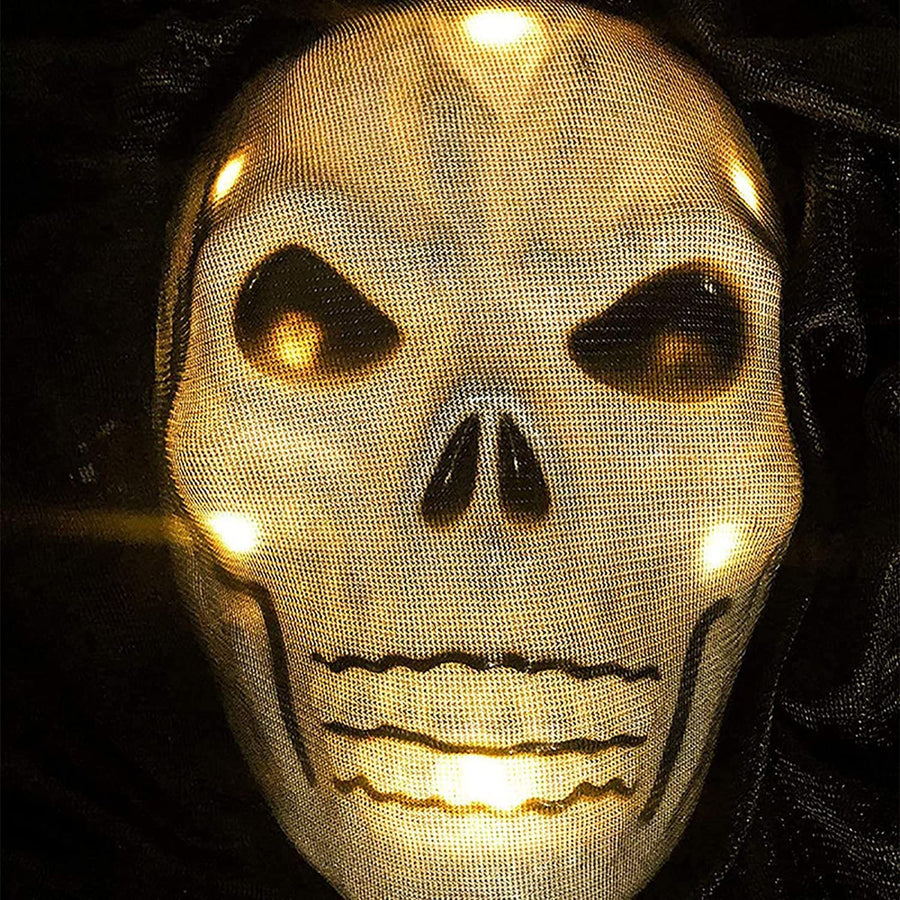 Ghost Skull Hangable Halloween Decoration - Image 6