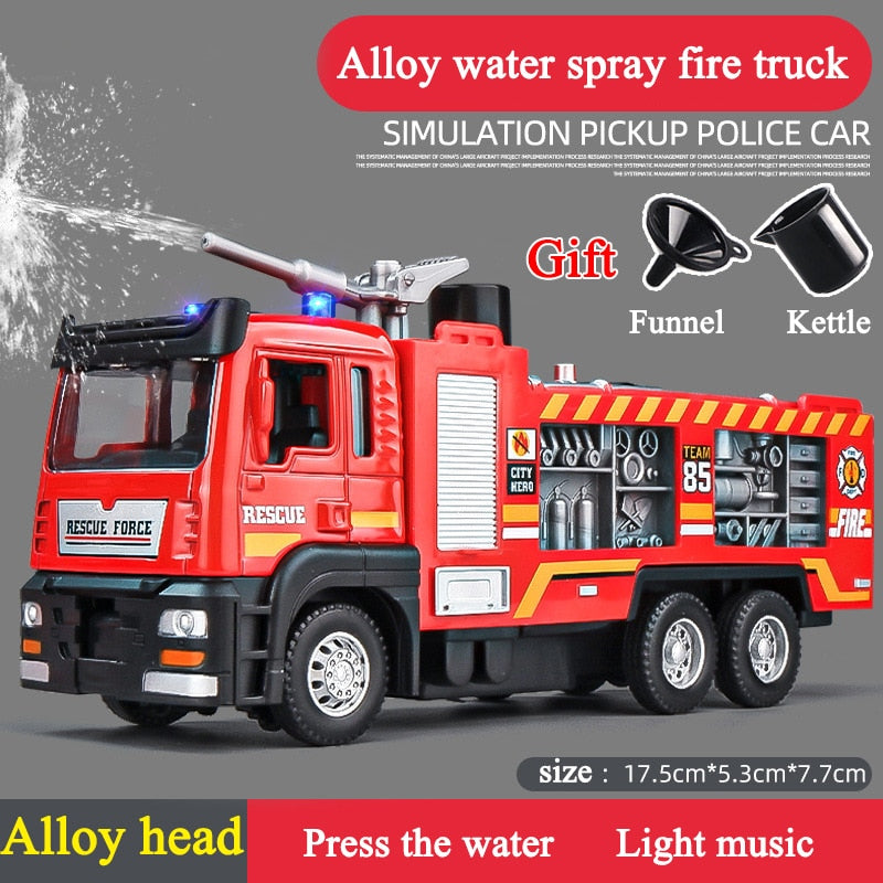 Rescue Mission Multifunctional Kids Large Fire Truck Toy - Image 5