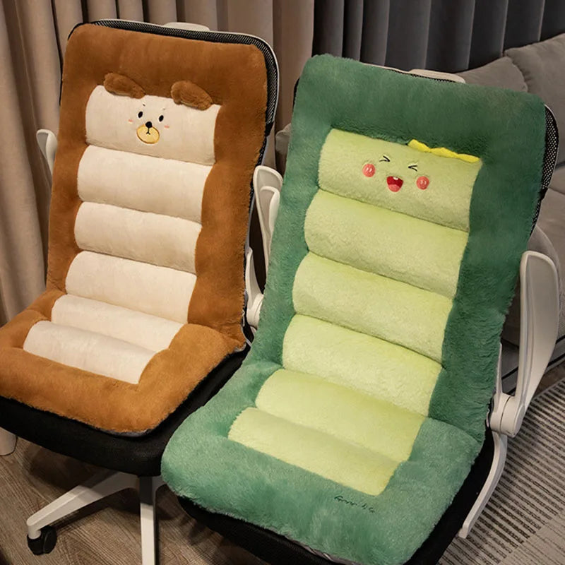 Plush Nest Back Cushion Seat Support Pad - Image 2