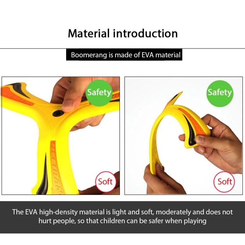 Stress Away Soft Interactive Play Boomerang - Image 3