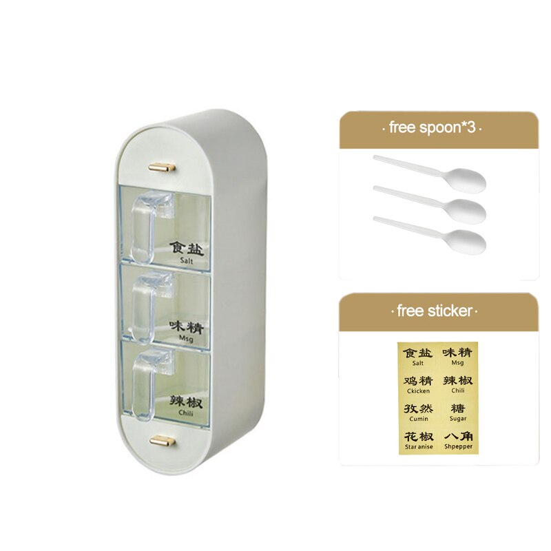 Kitchen Organizer Wall-Mounted Seasoning Station - Image 9