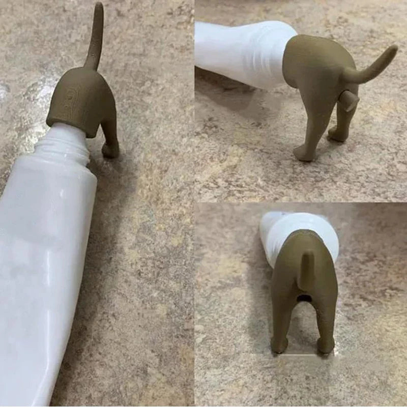 Dog Butt Creative Toothpaste Dispenser - Image 5