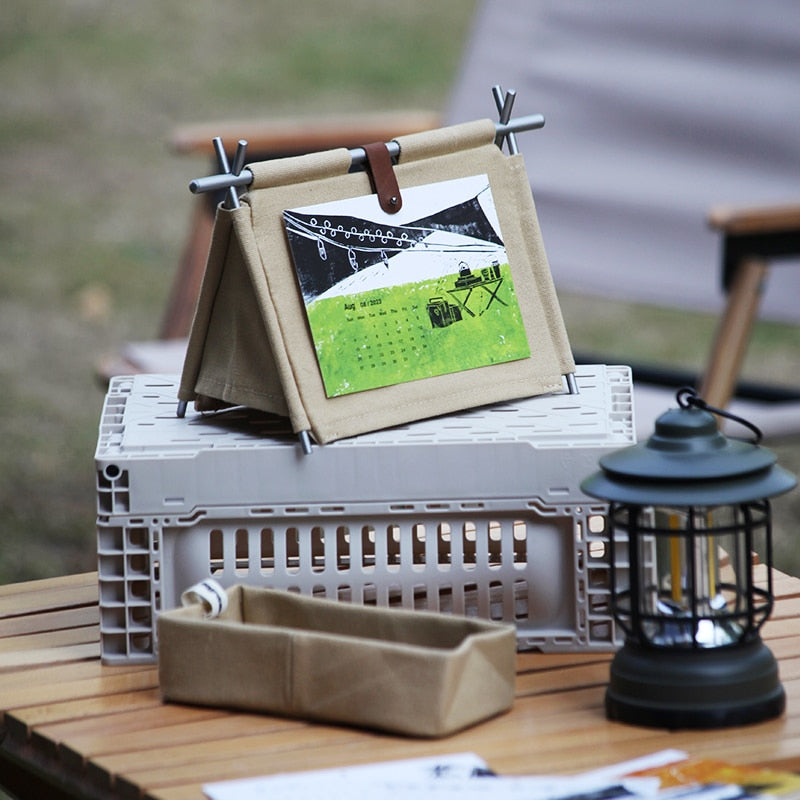 Camping Dreams Tent Desk Calendar - Image 5