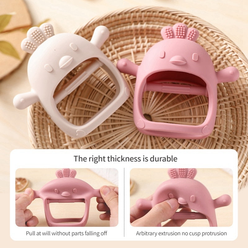 Baby Bites Cute Pacifier Gloves - Image 2
