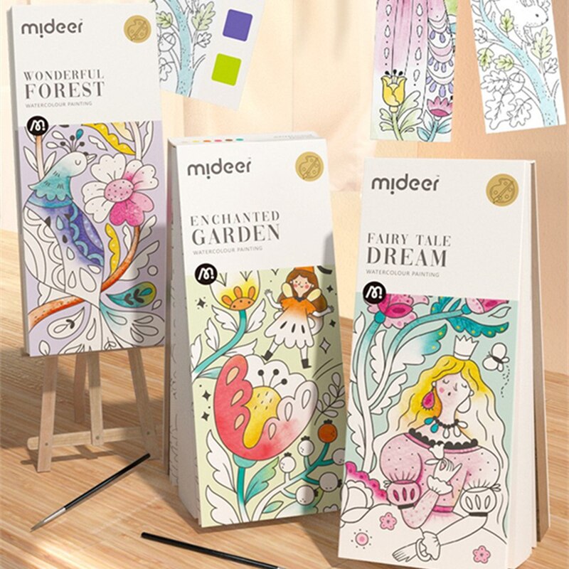 Watercolor Kids Book Paint Set - Image 6