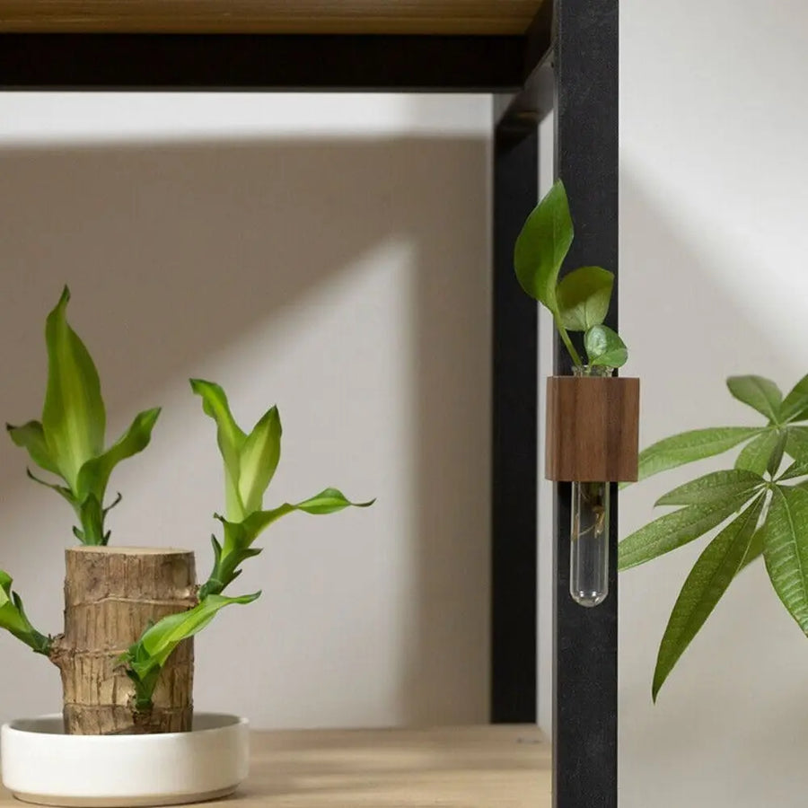 Wooden Magnetic Flower Tube Vase - Image 4