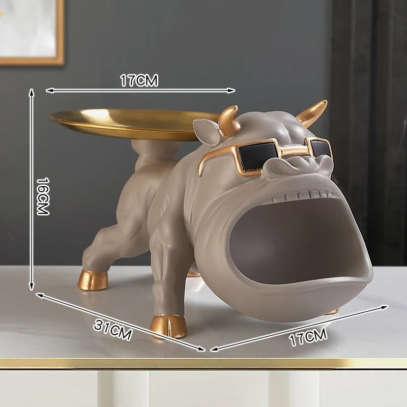 Fancy Bull Decorative Key Holder