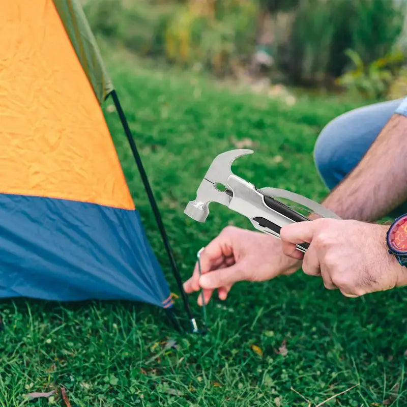10in1 Portable Pro Camping Hammer Tool - Image 3