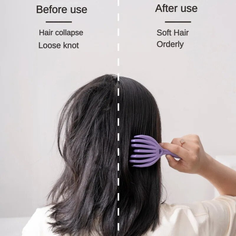 Soft Touch Scalp Massage Hair Styler Brush - Image 4
