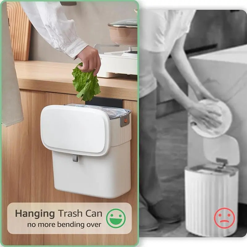 Hands-Free Self Sealing Smart Trash Can - Image 4