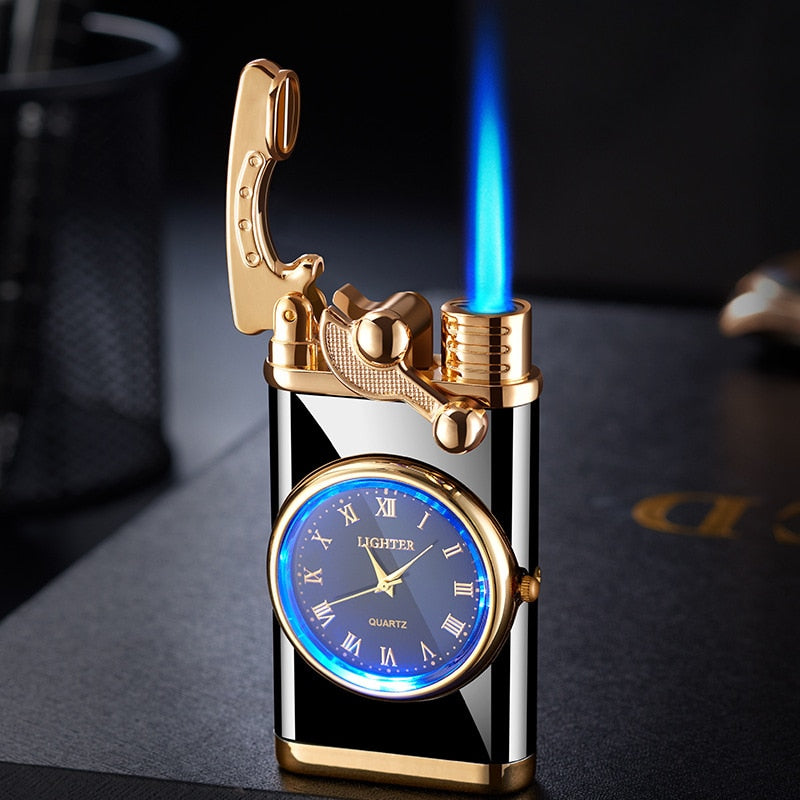 2in1 Elegant Windproof Lighter Watch