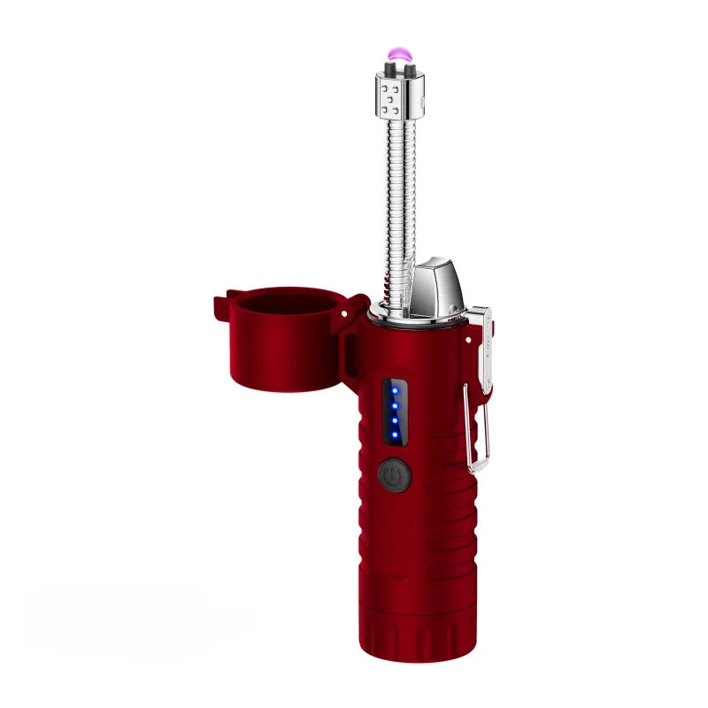 Metal Windproof Heavy Duty Waterproof Flashlight Lighter - Image 8