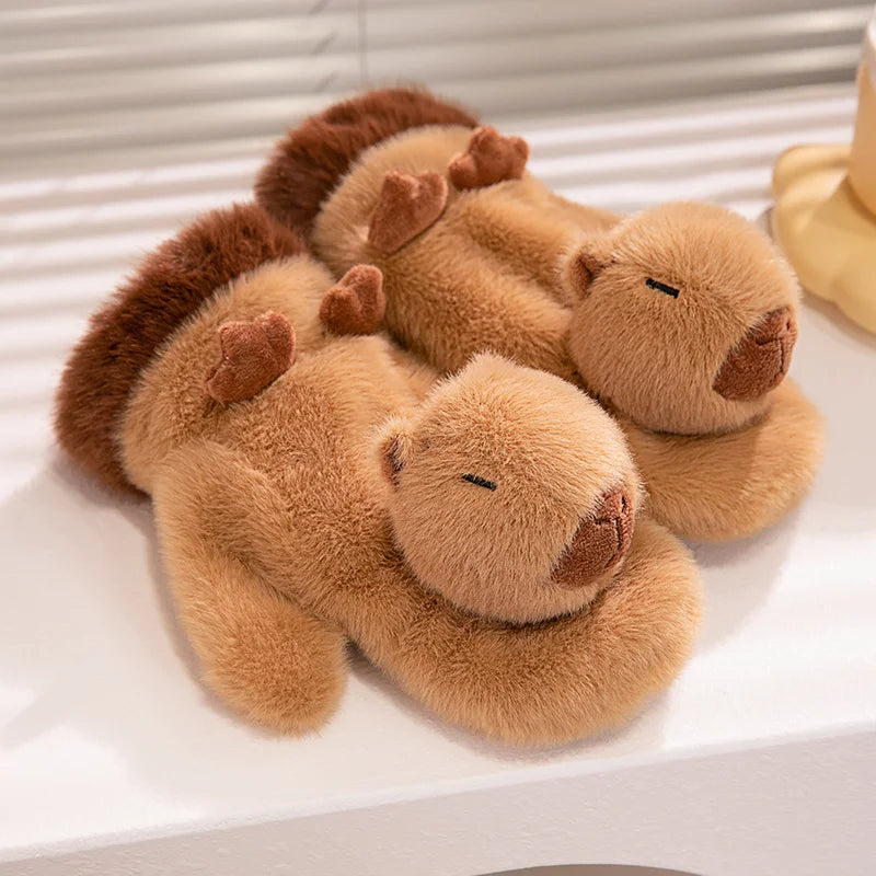 Cute Plush Cartoon Animals Soft Warm Gloves - Image 9