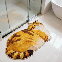 Chubby Cat Quick Dry Bath Mat - Image 2