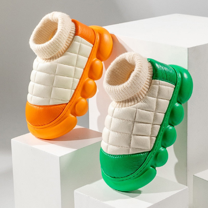 Warm Fur Bubble Winter Boots - Image 7