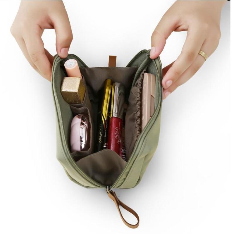 Korean Style Waterproof Makeup Organizer Bag - Image 7