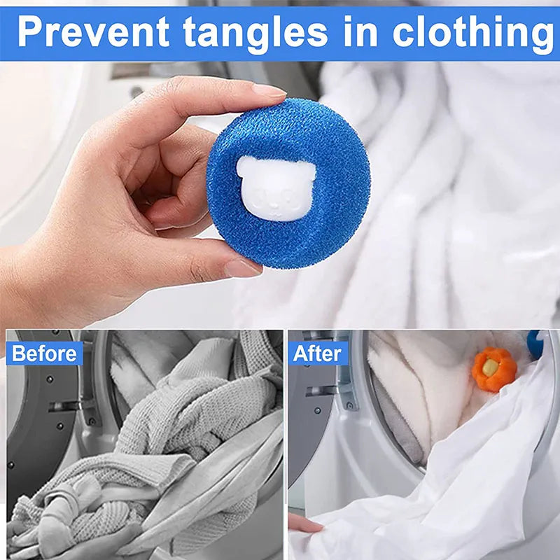 Reusable Clean Pet Hair Remover Ball - Image 2