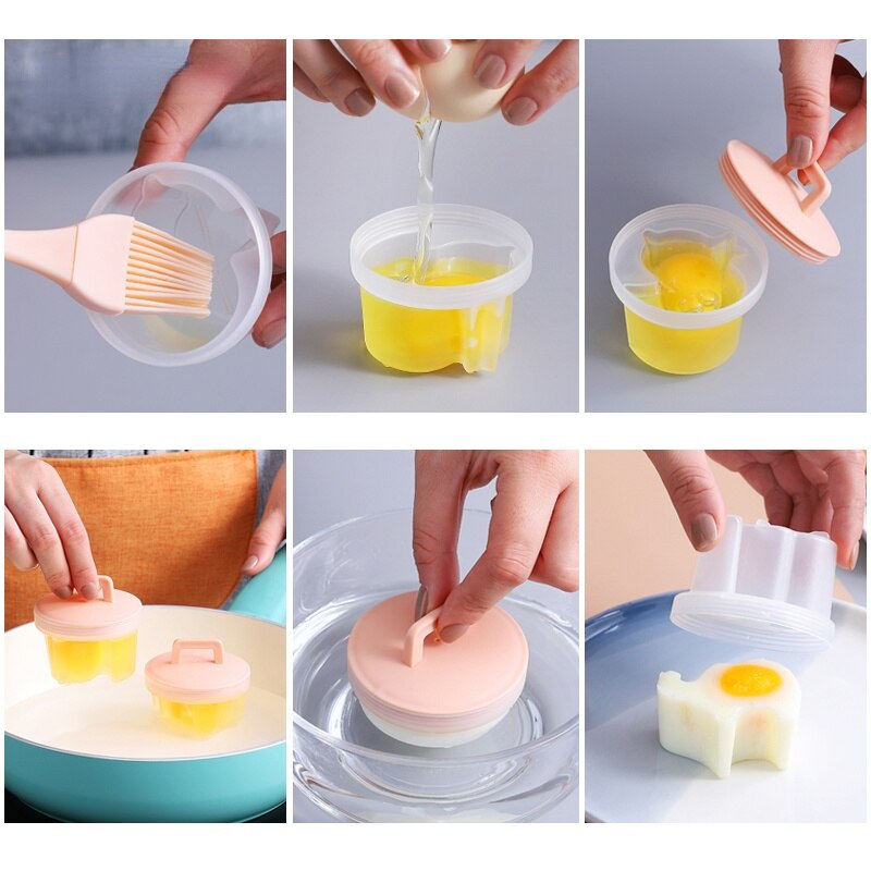 Cute Animal Pattern Egg Cooker Set - Image 3