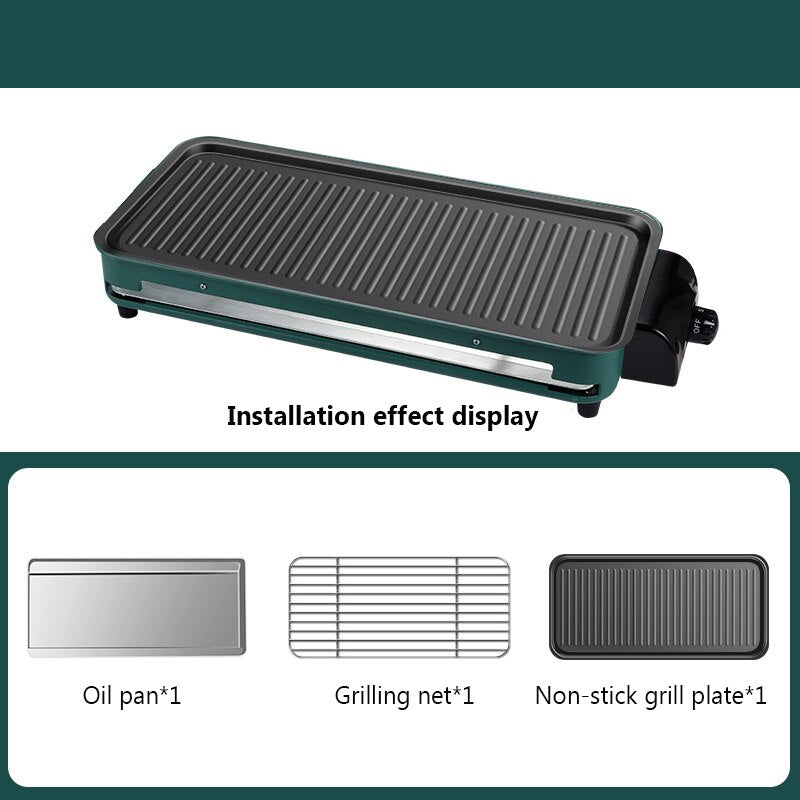 Smokeless Adjustable Electric Grill - Image 11