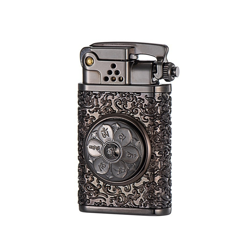 Dragon Wings Brass Kerosene Lighter - Image 10