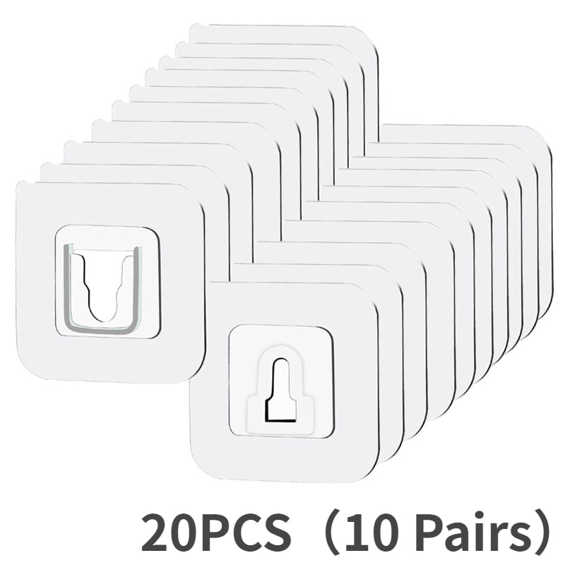 Double-Sided Adhesive Punch-Free Strong Wall Hook - Image 8