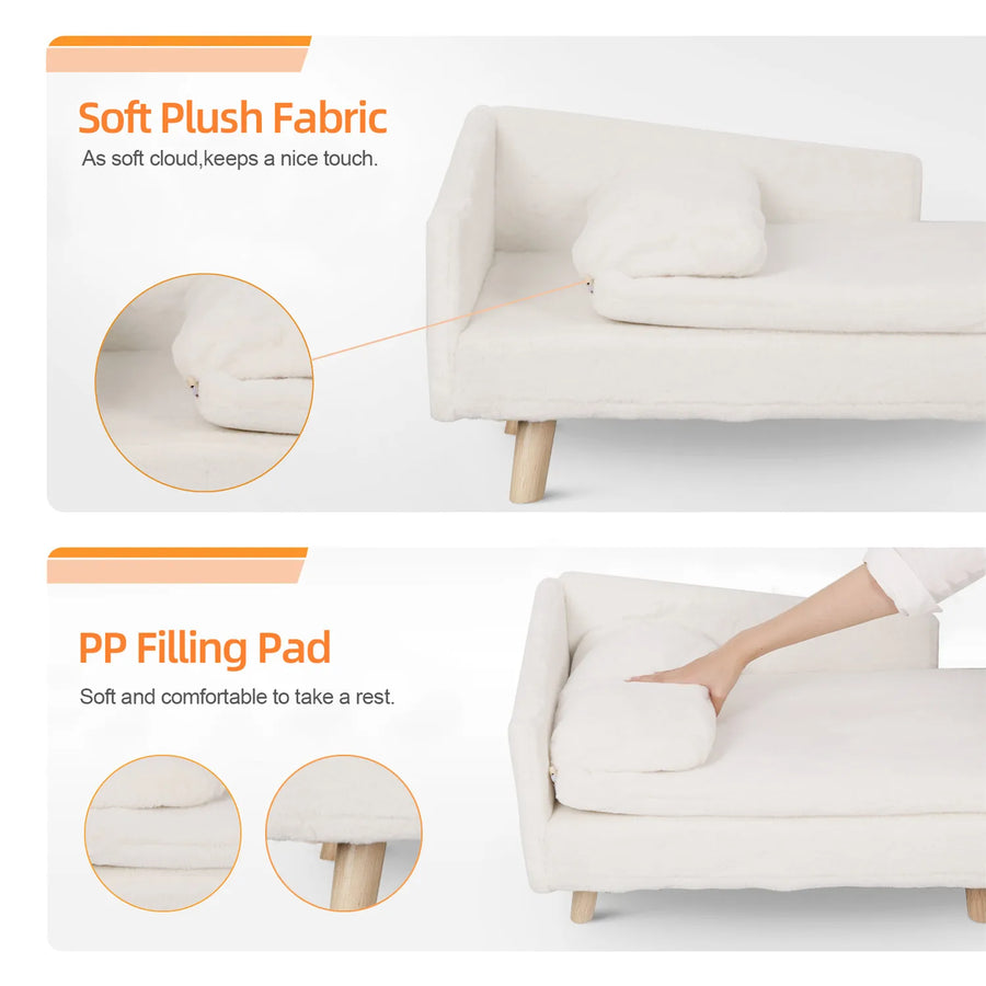 Premium Soft Upholstered Pet Lounger - Image 5