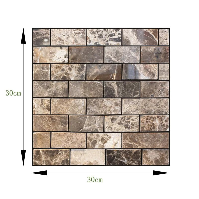 3D Wall Brick Pattern Decal - Image 19