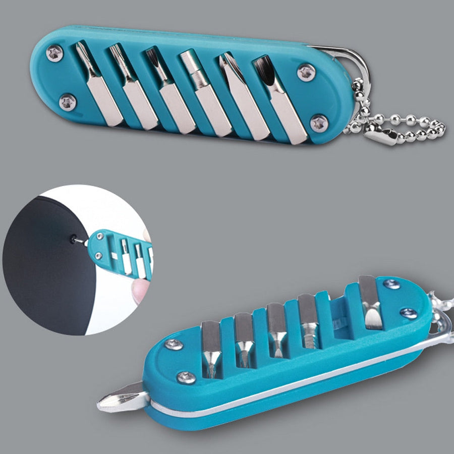 Mini Multifunctional Screwdriver Keychain Tool - Image 0