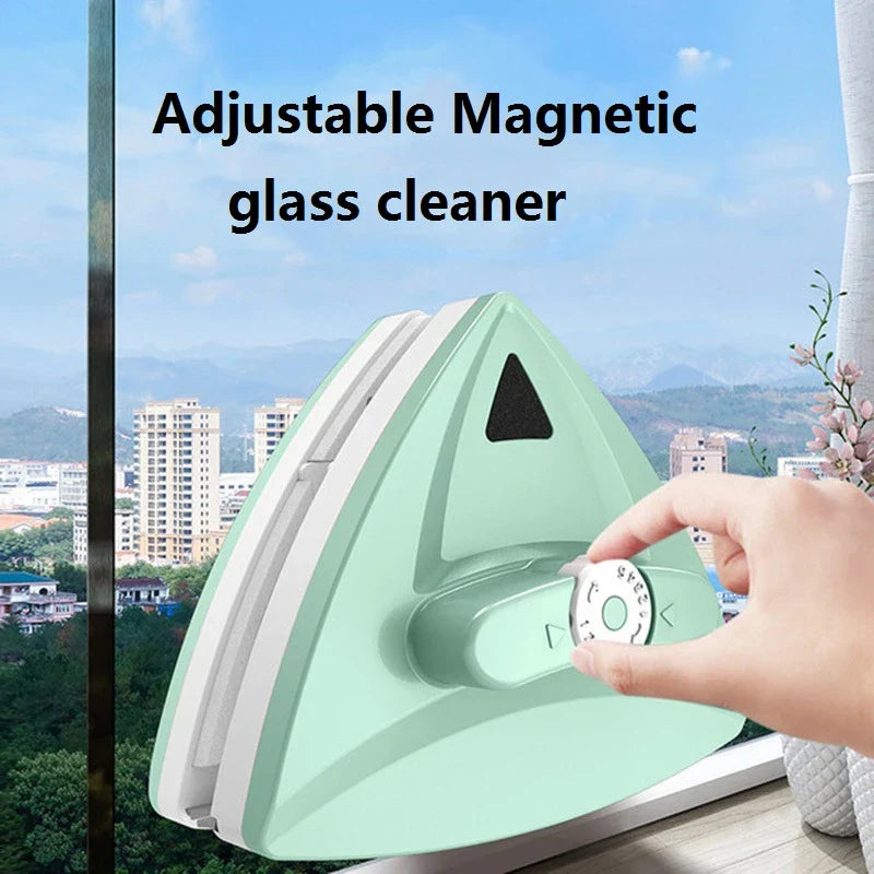 Magnetic Double-Sided Adjustable Window Cleaner Gadget - Image 2