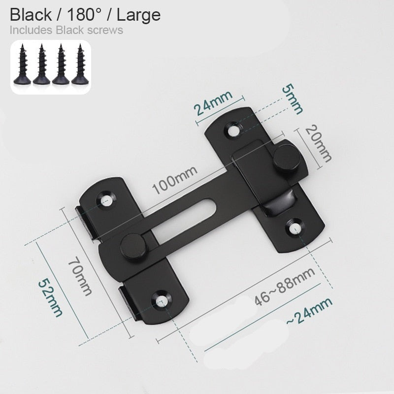 Sliding Simple Cabinet Closet Lock - Image 11