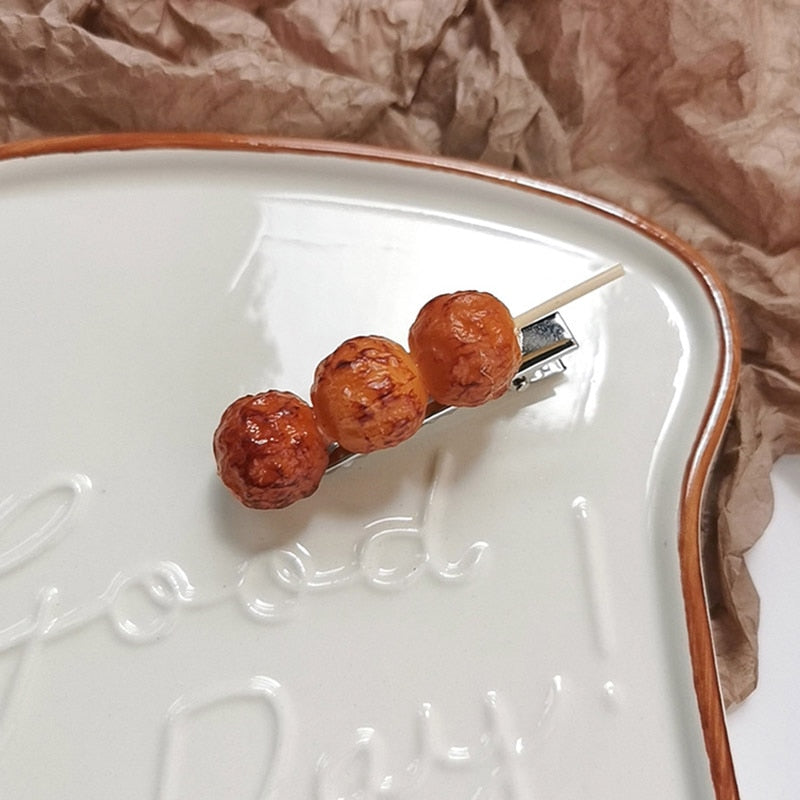 Silicone Food Hair Clips - Image 10