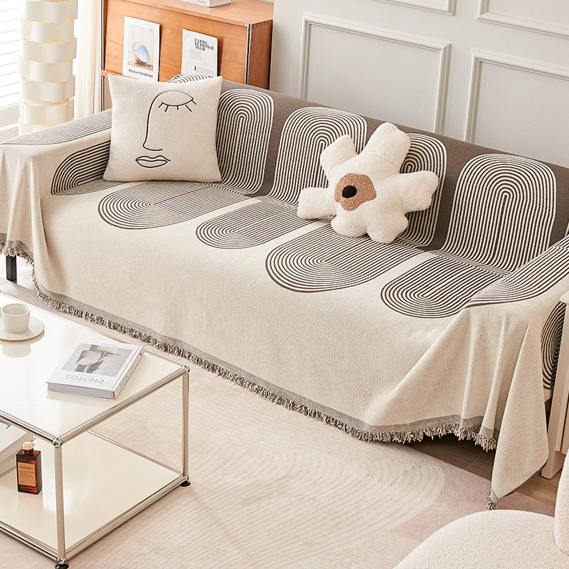 Nordic Dreams Simple Sofa Blanket - Image 3